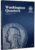 WHITMAN  Washington Quarters 1988-1998 Coin Folder