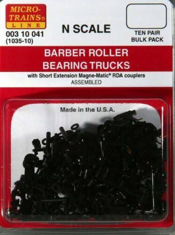 MICRO TRAINS N BX Express Trucks w/o couplers 1 pr (1141)