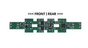 NCE N14K2 Drop-In Control-Only Decoder with Pre-Soldered Motor Clips -- Fits Walthers-LL RS2, GP18, Kato RS-RSC2, SD80MAC, SD90-43MAC