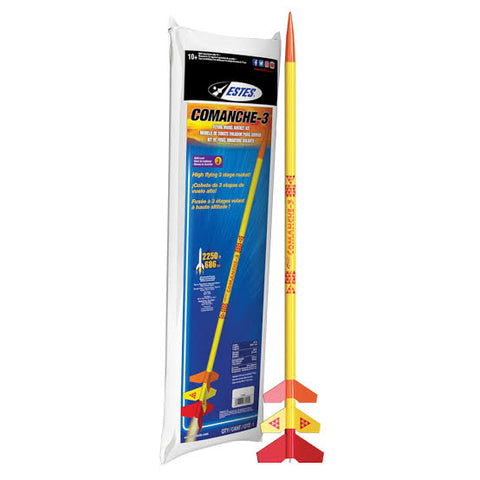 ESTES ROCKET Comanche-3 Kit Skill Level 3