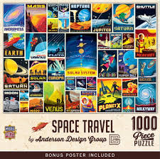 MASTER PIECES 1000-PIECE PUZZLE Space Travel