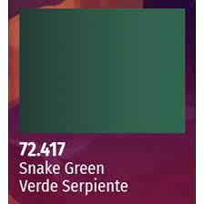 VALLEJO 18ml Bottle Snake Green Xpress Color