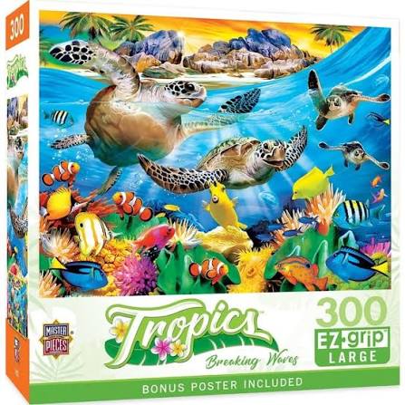MASTER PIECES 300-PIECE PUZZLE Sea Turtles