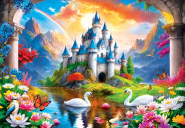 MASTER PIECES 1000-PIECE PUZZLE Kingdom Beyond Time