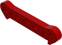 ARRMA ALUMINUM FRONT SUSPENSION MOUNT (RED)