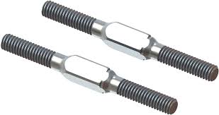 ARRMA STEEL TURNBUCKLE M4x45mm (Silver) (2pcs)