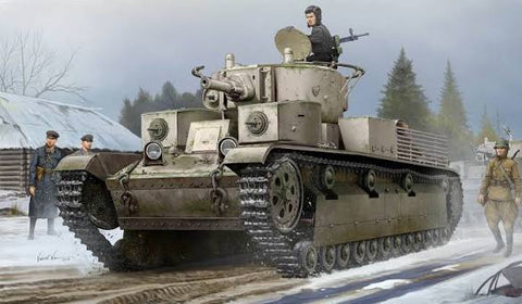 HOBBYBOSS 1/35 Soviet T-28 Medium Tank Riveted