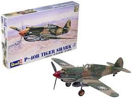 REVELL  1/48 P40B Tiger Shark Aircraft