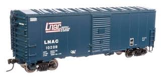 WALTHERS HO 40' Association of American Railroads Modernized 1948 Boxcar - - Louisville, New Albany & Corydon LNAC #10208