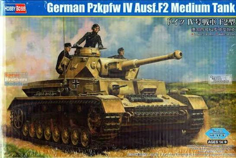 HOBBYBOSS 1/48 German Pzkpfw IV Ausf.F2 Medium Tank