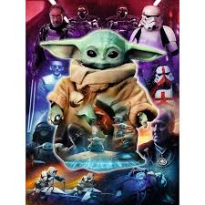 RAVENSBURGER 776-PIECE PUZZLE The Mandalorian: Grogu's Journey