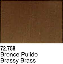 VALLEJO 18ML Metallic Brassy Brass Game Color