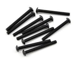 ARRMA BUTTON HEAD HEX MACHINE SCREW M3x28mm (10pcs)