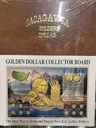 WHITMAN Sacagawea Dollar Collector Board 2000-2009