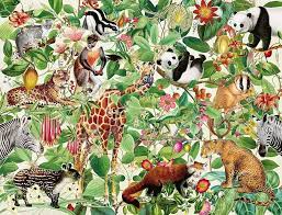 RAVENSBURGER 2000-PIECE PUZZLE Jungle