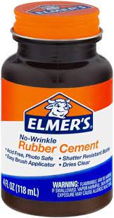 ELMERS 4OZ Rubber Cement