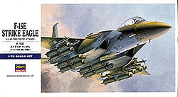 HASEGAWA 1/72 F15E Strike Eagle Aircraft