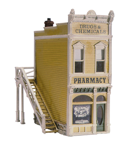 WOODLAND SCENICS HO Scenic Details: Pharmacy