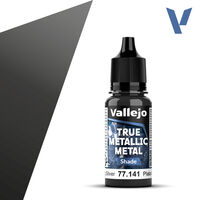 VALLEJO 	18ml Bottle Sterling Silver (Shade) True Metallic Metal