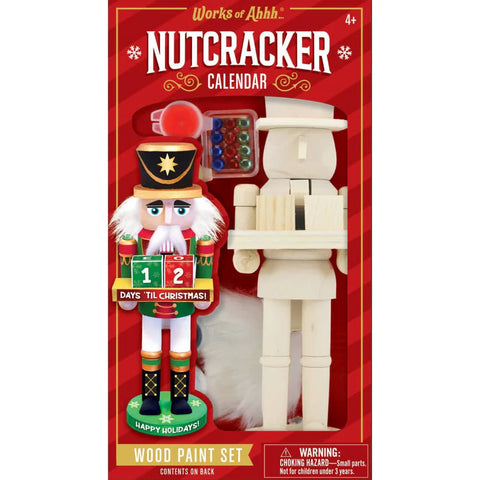 MASTER PIECES Nutcracker Calendar Wood Paint Set