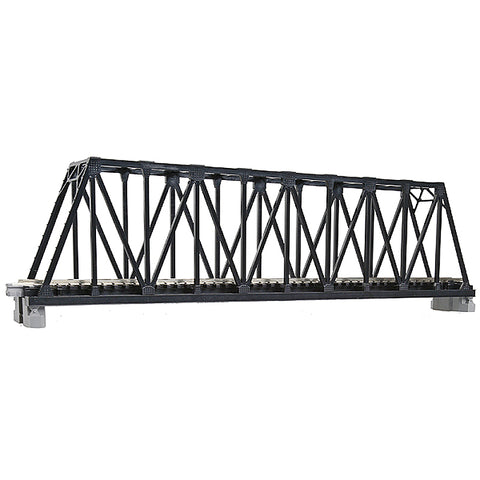 KATO N  Unitrack Single Track Truss Bridge Black 9-3/4"