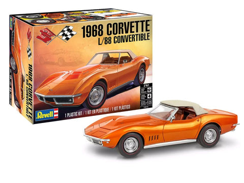 REVELL 1/25 1968 Corvette L88 Convertible