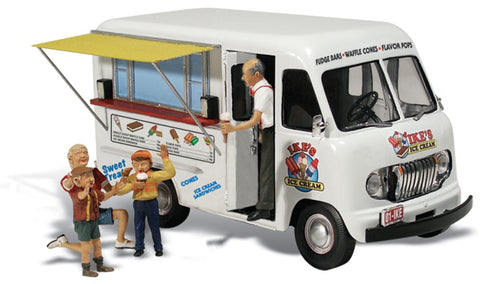 WOODLAND SCENICS HO Vehicle: Ike's Ice Cream Truck