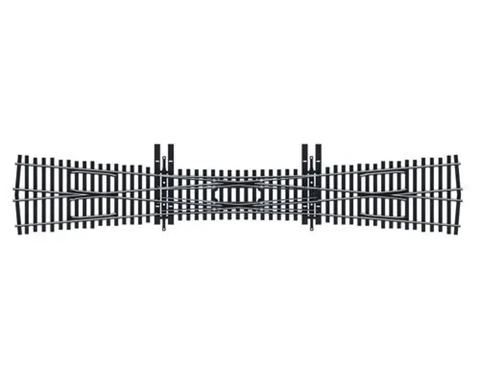 PECO HO Code 83 Turnout, #6 Double Slip - Electrofrog