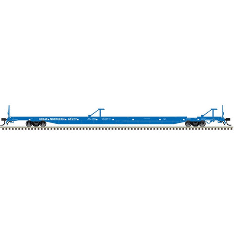 ATLAS N Flat Car, 89' 4" ACF (Mid/End Hitches), GN #61529