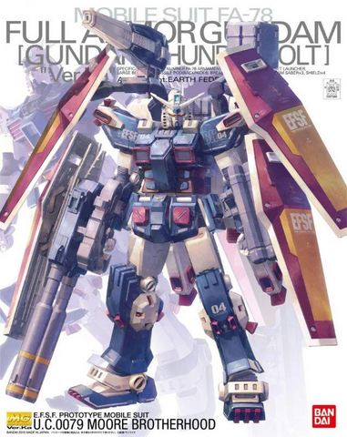 BANDAI MG Full Armor Gundam Ver.Ka (Gundam Thunderbolt Ver.)