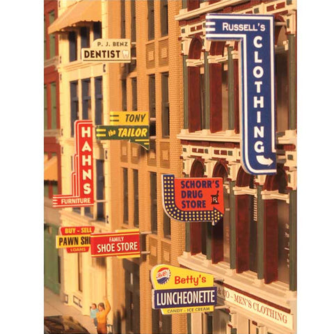 CITY CLASSICS HO Storefront Signs #2
