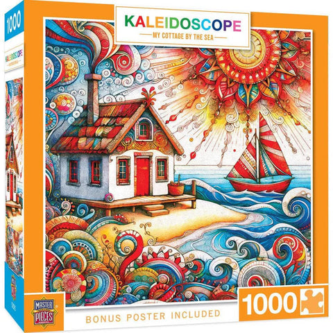MASTER PIECES 1000-PIECE PUZZLE Kaleidoscope - My Cottage by the Sea