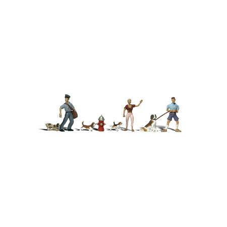 WOODLAND SCENICS O Figures: People & Pets