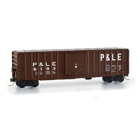MICRO-TRAINS N Boxcar, 50' Rib Side Single Door, P&LE #6193