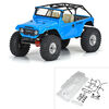 PROLINE 1979 Toyota Land Cruiser FJ40 Clear Body with Trail Cage & Scale Molded Accessories for 12.3"" (313mm) Wheelbase Scale Crawlers