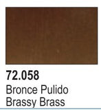 VALLEJO 18ML Metallic Brassy Brass Game Color
