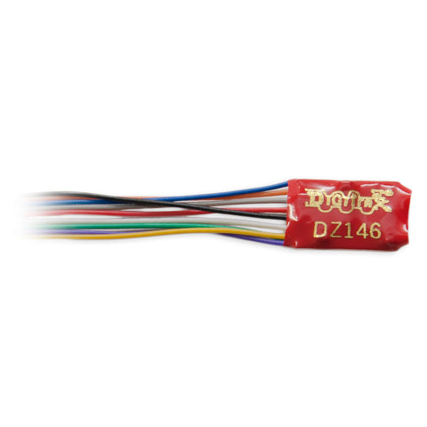 DIGITRAX DZ146 1 Amp Z / N / HO Scale Wired Mobile Decoder