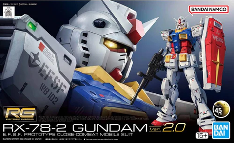 BANDAI RG #40 1/144 RX-78-2 Gundam Ver.2.0 "Mobile Suit Gundam"