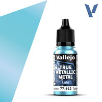 VALLEJO 18ml Bottle Hydra Turquoise (Light) True Metallic Metal