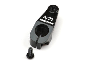 EXOTEK  Racing AE Heavy Duty Servo Horn, 7075 Airtronics/23 spline (Black)