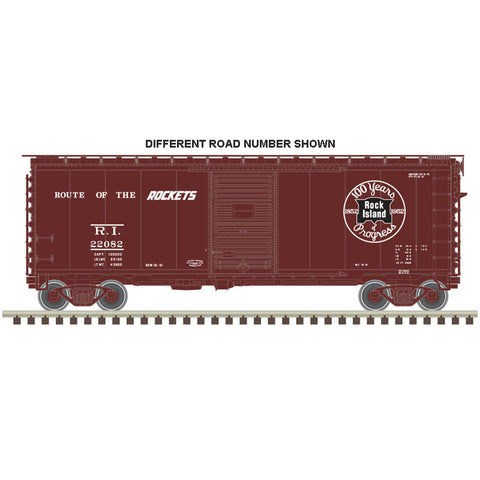 ATLAS N Boxcar, 40' PS-1, RI #22175 (Centennial)