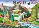 RAVENSBURGER 500- PIECE PUZZLE  Glacier National Park
