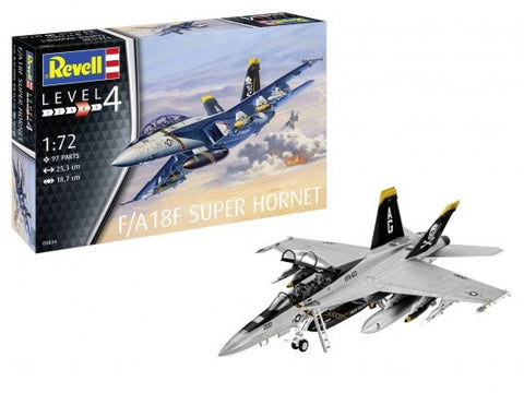 REVELL 1/72 F/A18F Super Hornet Fighter