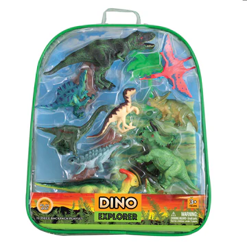 EXPLORER Dinosaur  Backpack Playset