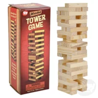 TOY NETWORK  6" Wooden Tower Game