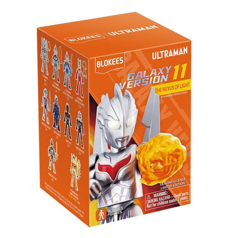 BLOKEES 	Ultraman: Galaxy Version 11 The Nexus of Light (4" Pre-Painted Snap