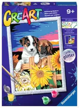 CREART Sunset Paw-fection w/Glitter 7x10