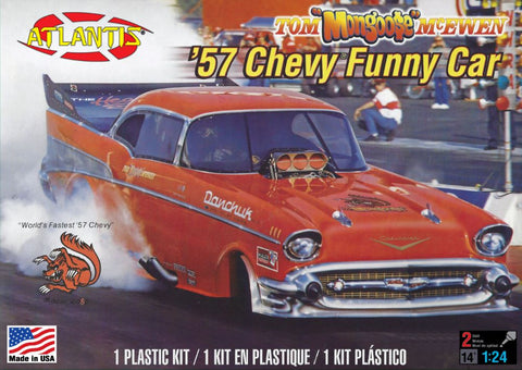 ATLANTIS 1/24 Tom Mongoose McEwen 1957 Chevy Funny Car