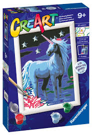 CREART Unicorn Paint by Numbers Kit
