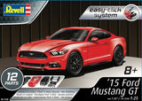 REVELL 1/25 2015 Ford Mustang GT (Red) (Snap)